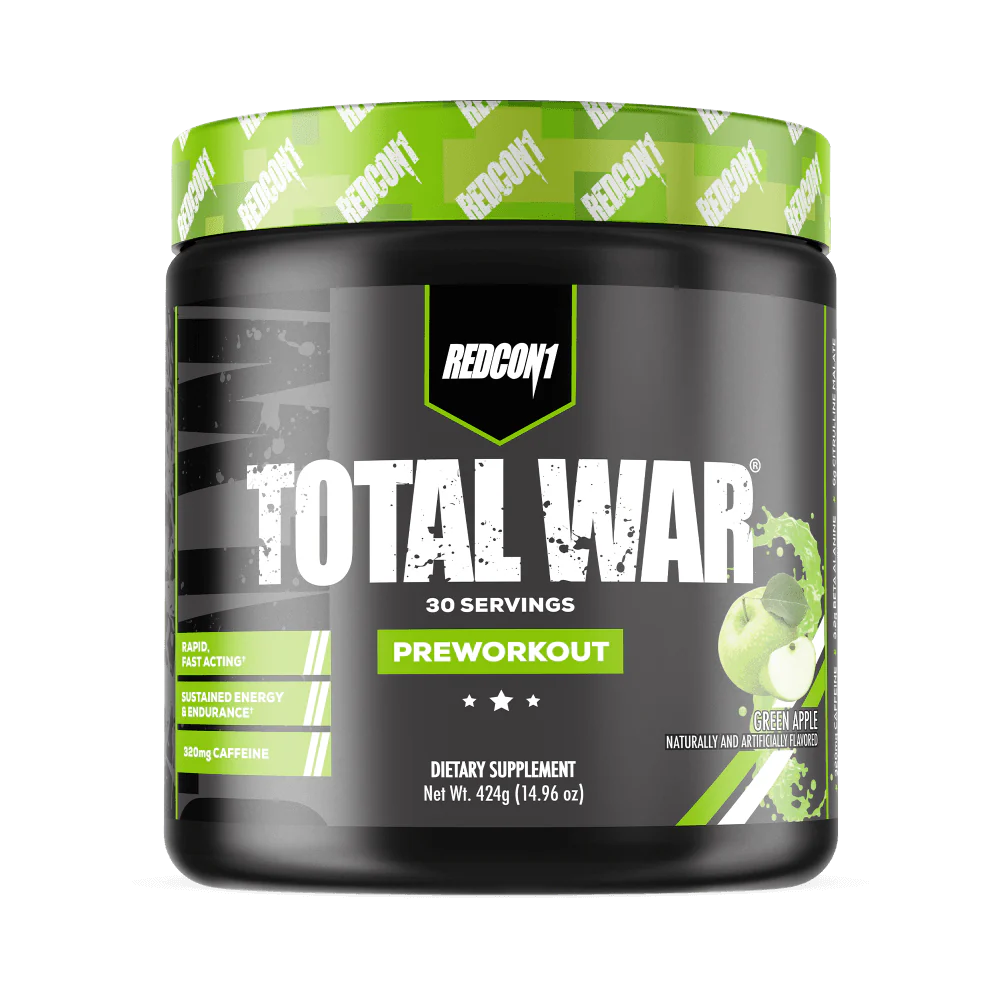 RedCon1 Total War 30 Servings 424g Green Apple