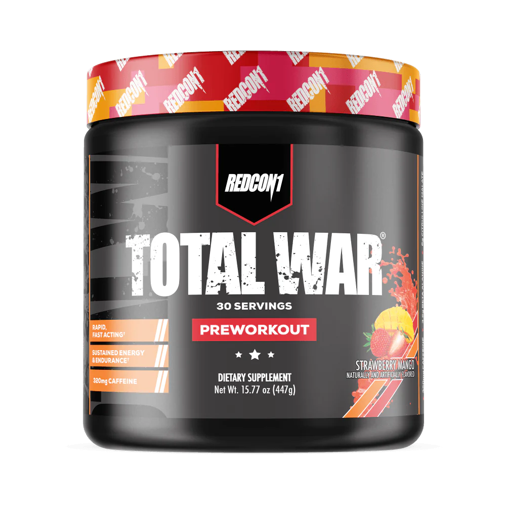 RedCon1 Total War 30 Servings 447g Strawberry Mango