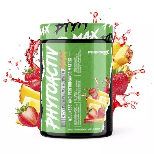 Performax Labs PhytoActivMax Greens 330g Strawberry Pineapple