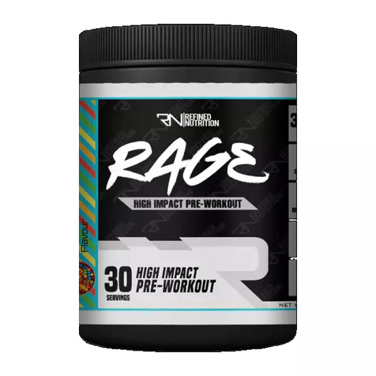 Refined Nutrition RAGE 300g Sour Rainbow Candy