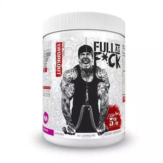 Rich Piana 5% Nutrition FULL AS F*CK Legendary Series 372g Wild Berry