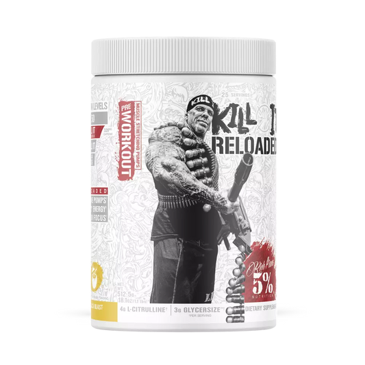 Rich Piana 5% Nutrition Kill It Reloaded Legendary Series 512.5g Fruit Punch