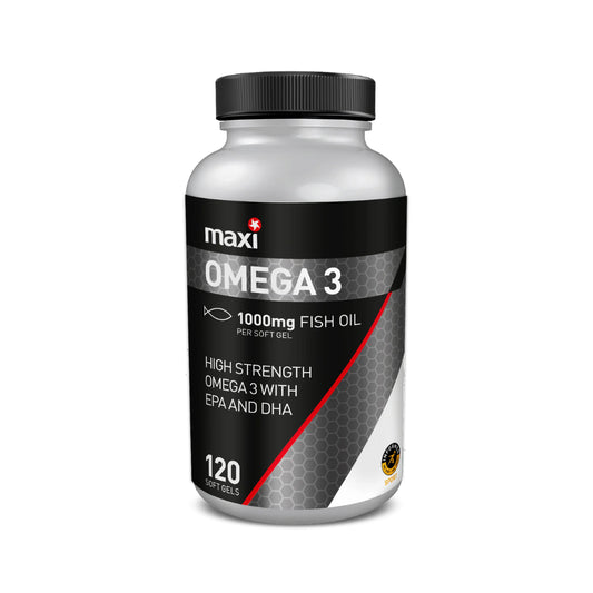 Maxi Nutrition Omega 3 Soft Gels 120 Caps