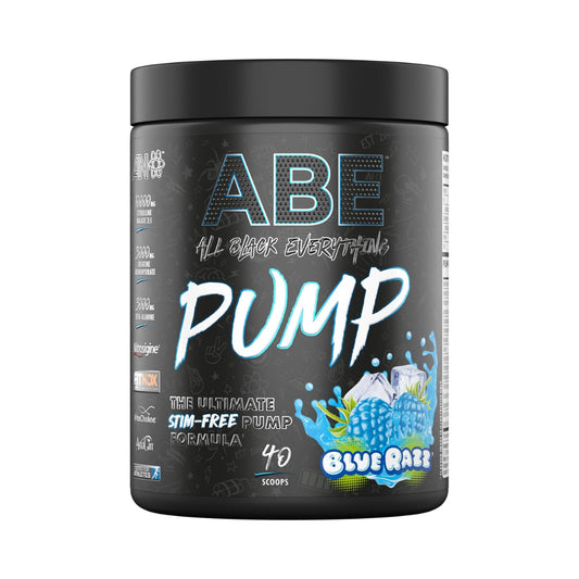 Applied Nutrition ABE (All Black Everything) PUMP Pre-Workout 500g Blue Razz