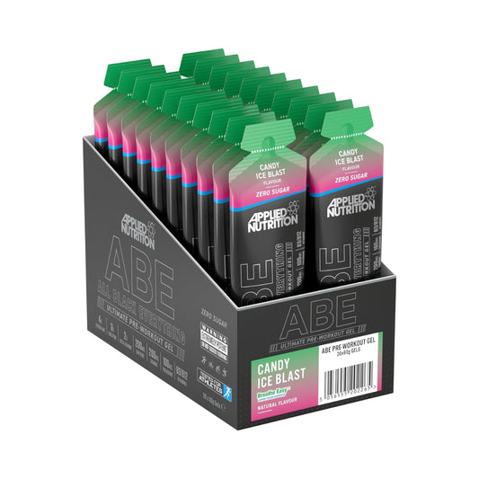 Applied Nutrition ABE (All Black Everything) Pre Workout Gel 20x60g Candy Ice Blast