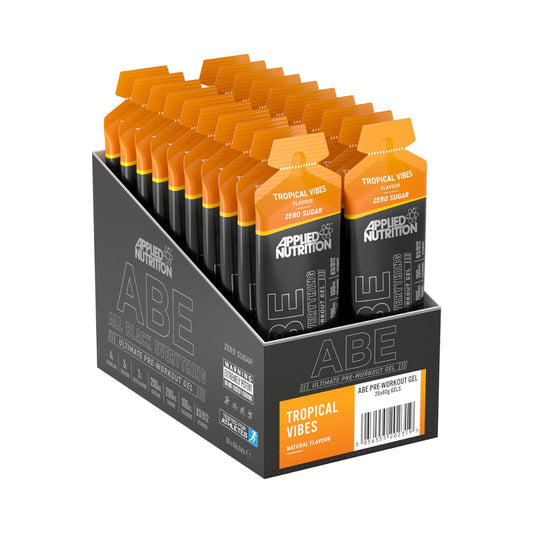 Applied Nutrition ABE (All Black Everything) Pre Workout Gel 20x60g Tropical