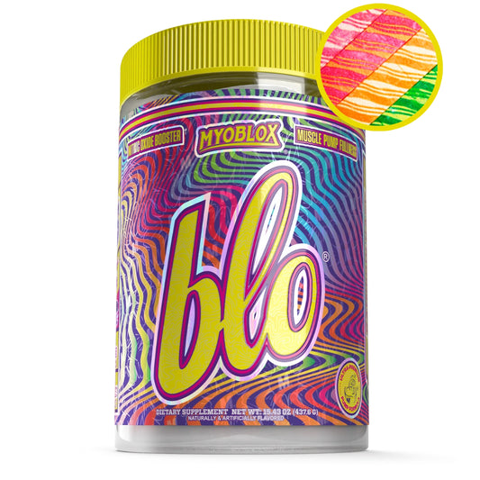 MyoBlox Blo Muscle Pump Formula 437.6g Rainbow Haze