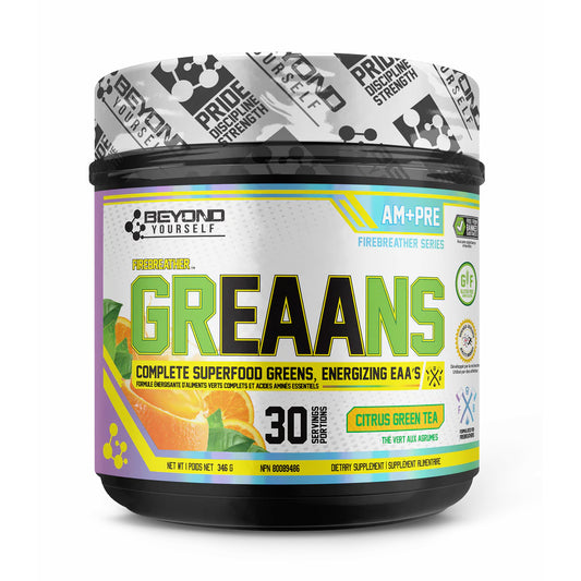 Beyond Yourself GrEAAns 346g Citrus Green Tea