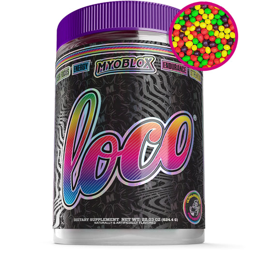 MyoBlox Loco Pre-Workout 624g Galactic Glow
