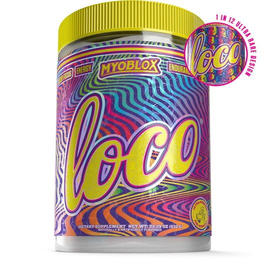 MyoBlox Loco Pre-Workout 632g Rainbow Haze