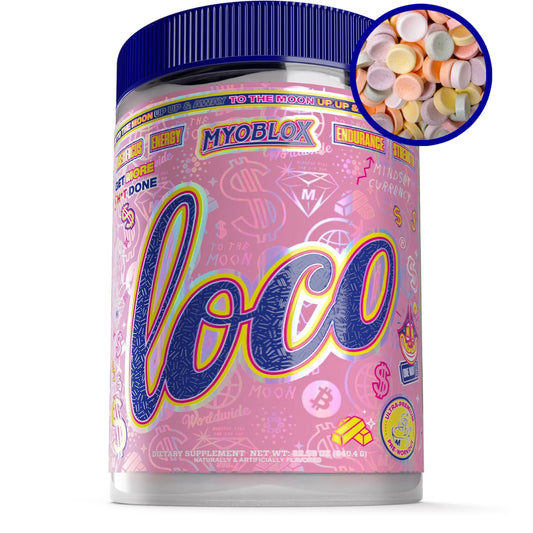 MyoBlox Loco Pre-Workout 640.4g Color Money