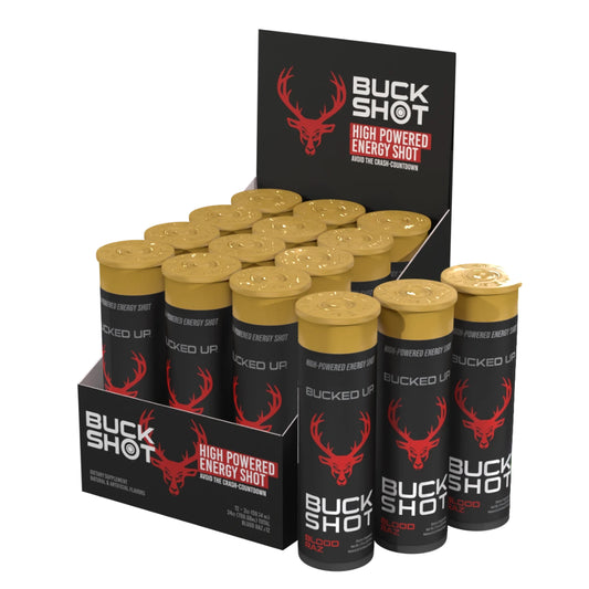 Bucked Up Buck Shot 12x59ml Blood Raz