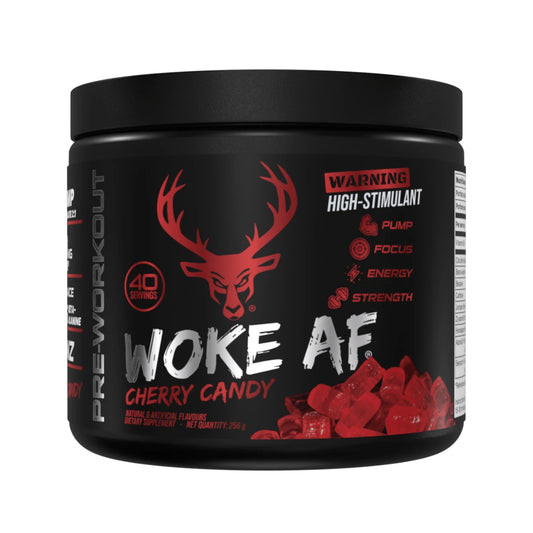 Bucked Up Woke AF 260g Cherry Hard Candy