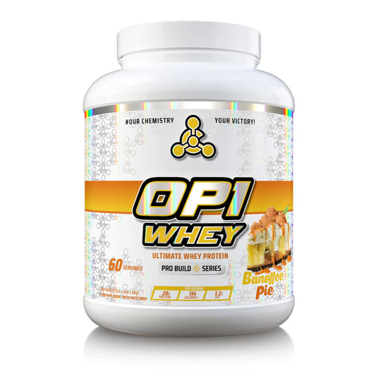 Chemical Warfare OP1 Whey 1.8kg Banoffee Pie