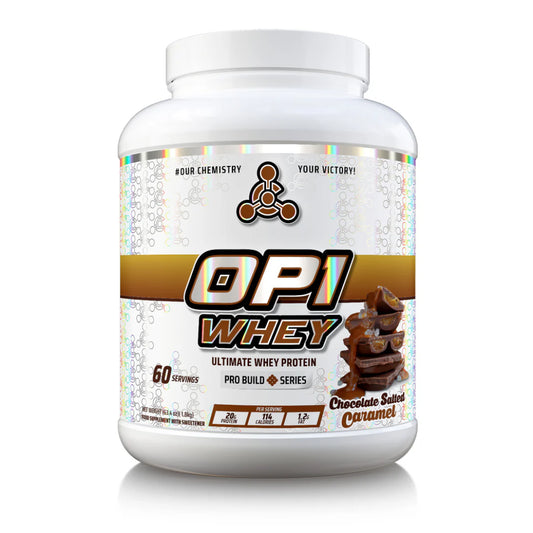 Chemical Warfare OP1 Whey 1.8kg Chocolate Salted Caramel