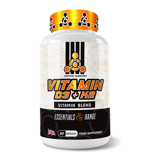 Chemical Warfare Vitamin D3 & K2 60 Caps