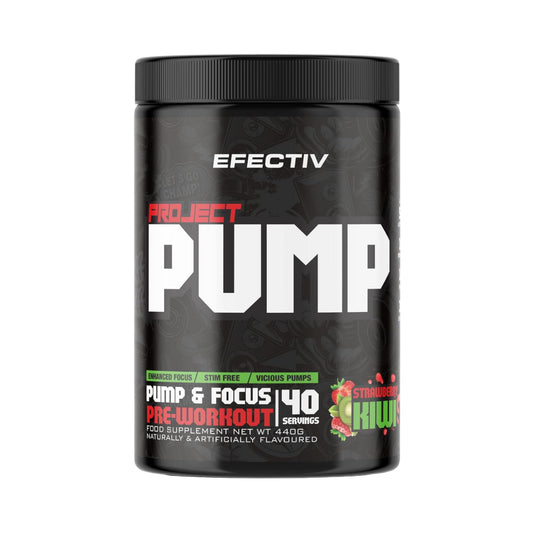 Efectiv Nutrition Project Pump 440g Strawberry Kiwi