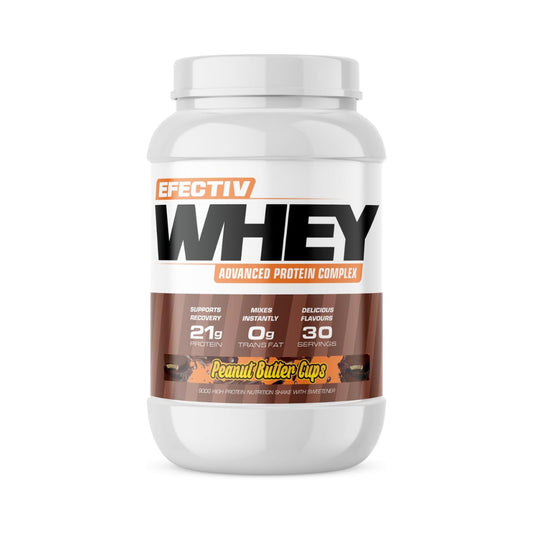 Efectiv Nutrition Whey Protein 900g Peanut Butter Cups