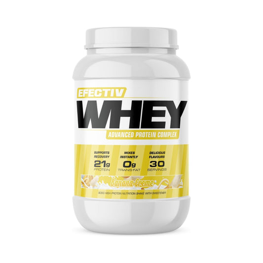 Efectiv Nutrition Whey Protein 900g Banana Creme