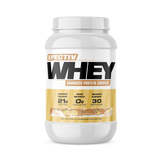 Efectiv Nutrition Whey Protein 900g Vanilla Cheesecake