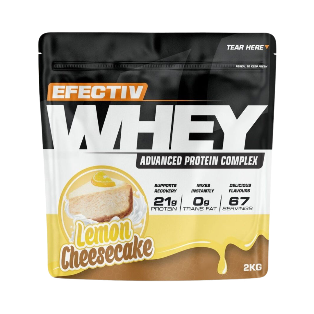 Efectiv Nutrition Whey Protein 2kg Lemon Cheesecake