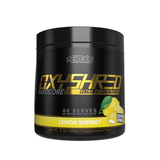 EHP Labs OxyShred Hardcore 256g Lemon Sherbet
