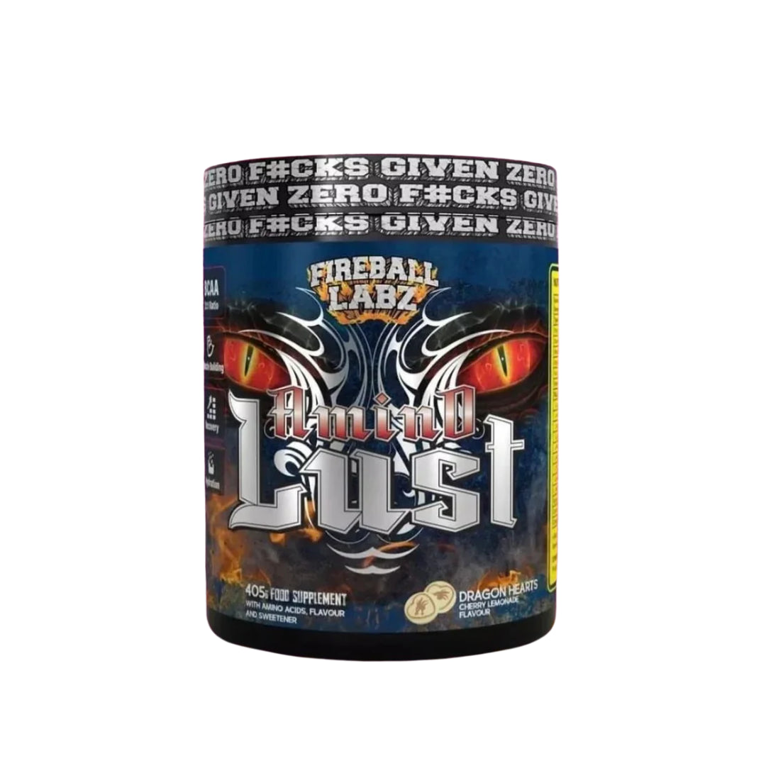 Fireball Labz AminoLust 405g Dragon Hearts (Cherry Lemonade)