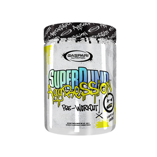 Gaspari Nutrition SuperPump Aggression 450g Lights Out Lemon