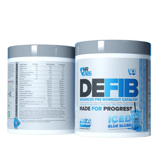 HR Labs Defib V3 420g Iced Blue Slush