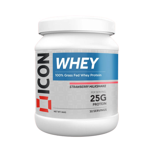 ICON Nutrition 100% Whey Protein 960g Strawberry Milkshake