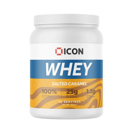 ICON Nutrition ICON 100% Whey Protein 960g - Salted Caramel 960g Salted Caramel