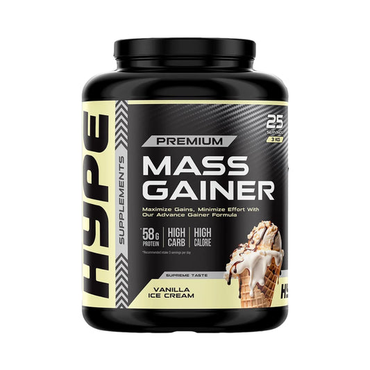 HYPE Mass Gainer 3kg Vanilla