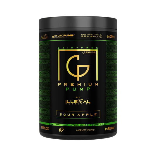 Illegal Nutrition Premium Pump V2 (Stim-Free) 375g Sour Apple