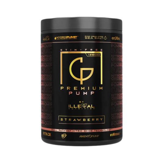Illegal Nutrition Premium Pump V2 (Stim-Free) 375g Strawberry
