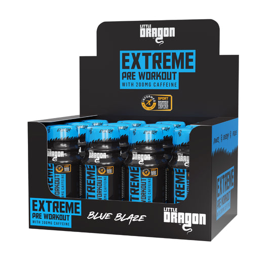 Little Dragon Extreme Pre-Workout Shot 12x60ml Blue Raspberry