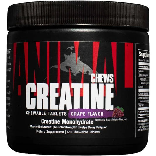 Animal Creatine Chews 120 Tabs Grape